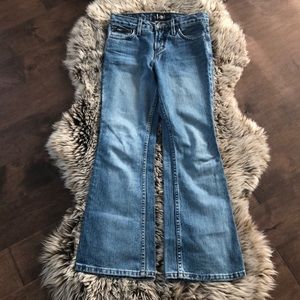 L.E.I. boot cut jeans, size 3